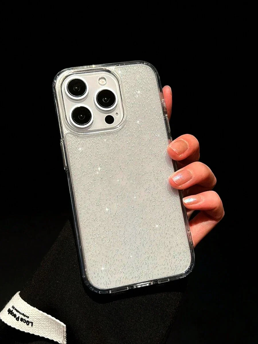 Simple Clear Acrylic Phone Case – Compatible with iPhone 7 to 16 Series (All Models)