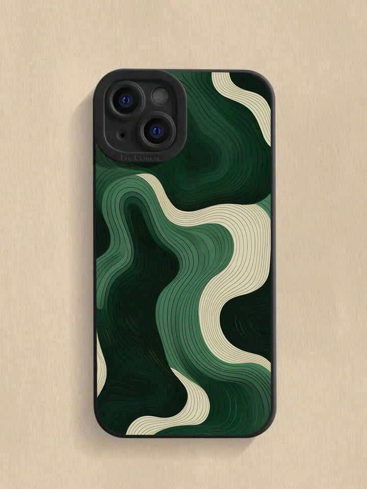 Precision-Cut Colorful Painted Anti-Drop Phone Case – Compatible with iPhone P11–P16 Series, XR, XS, SE2, 7/8G, and Galaxy Models