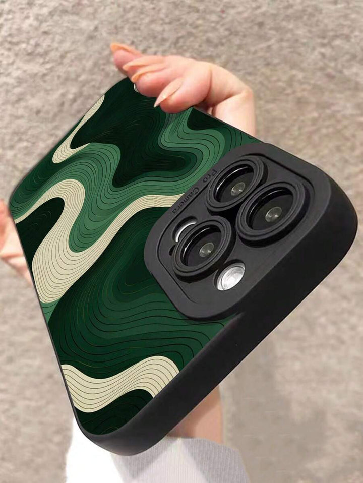 Precision-Cut Colorful Painted Anti-Drop Phone Case – Compatible with iPhone P11–P16 Series, XR, XS, SE2, 7/8G, and Galaxy Models