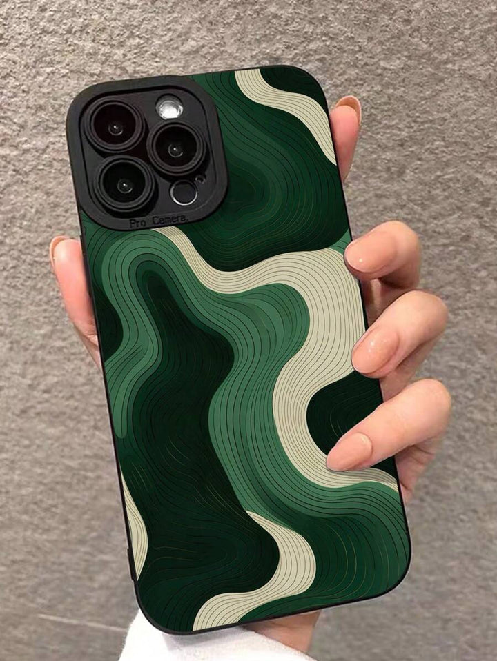 Precision-Cut Colorful Painted Anti-Drop Phone Case – Compatible with iPhone P11–P16 Series, XR, XS, SE2, 7/8G, and Galaxy Models
