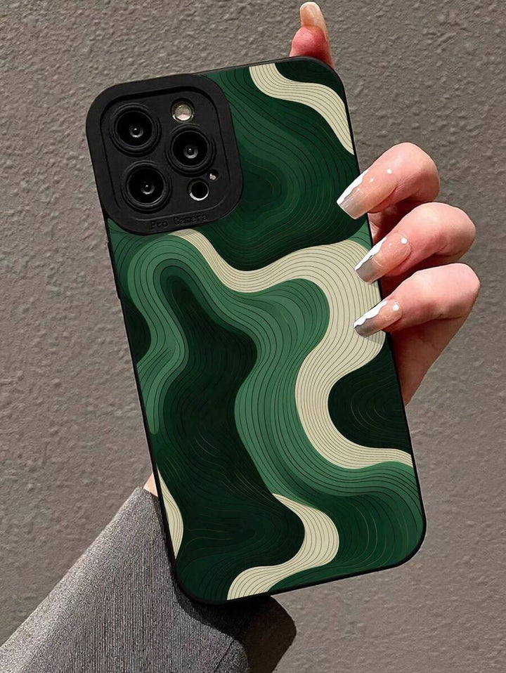 Precision-Cut Colorful Painted Anti-Drop Phone Case – Compatible with iPhone P11–P16 Series, XR, XS, SE2, 7/8G, and Galaxy Models