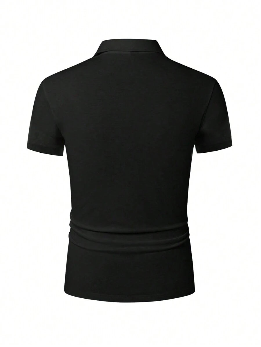 Tommy Casual Contrast Polo Shirt