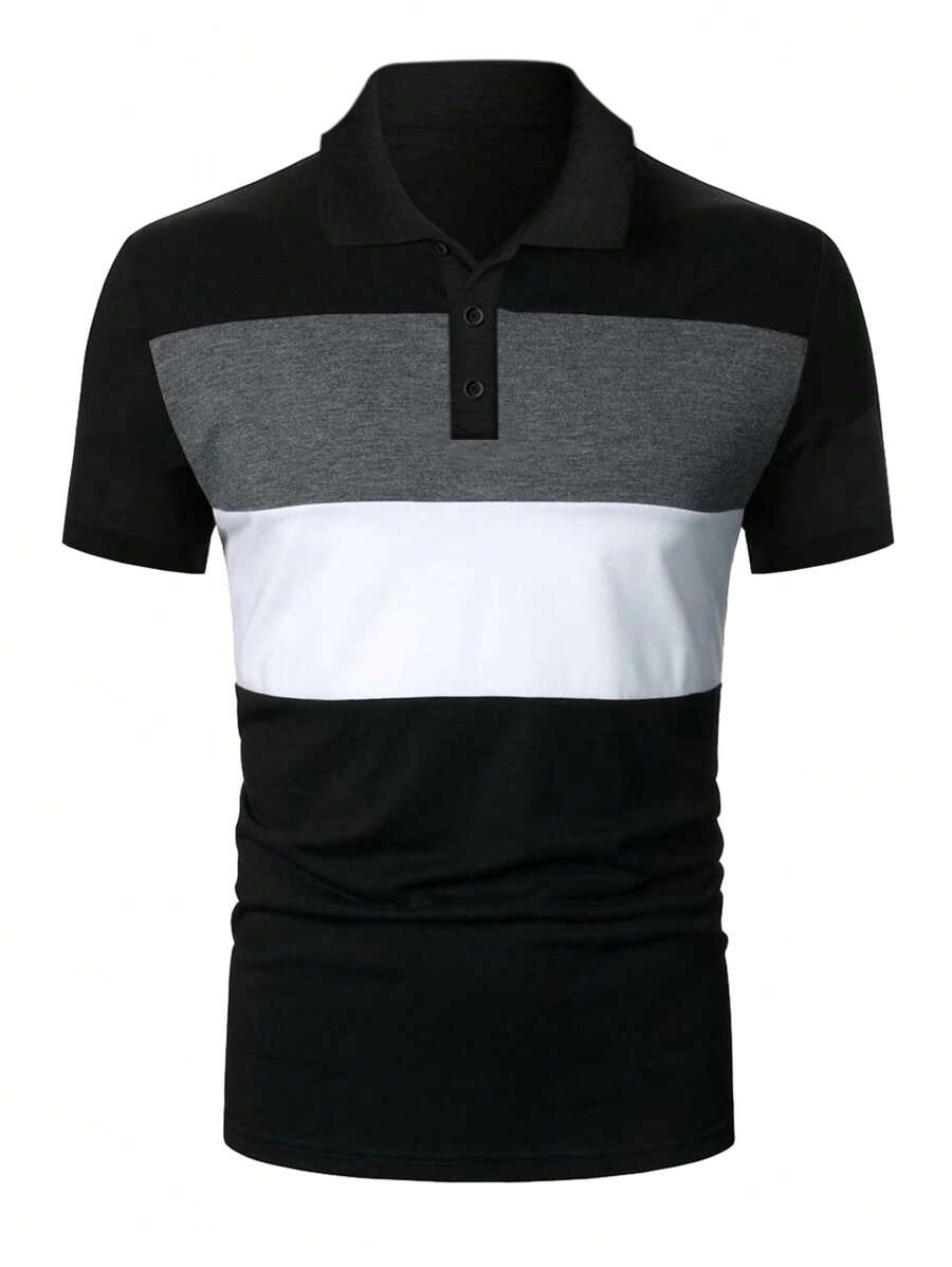 Tommy Casual Contrast Polo Shirt