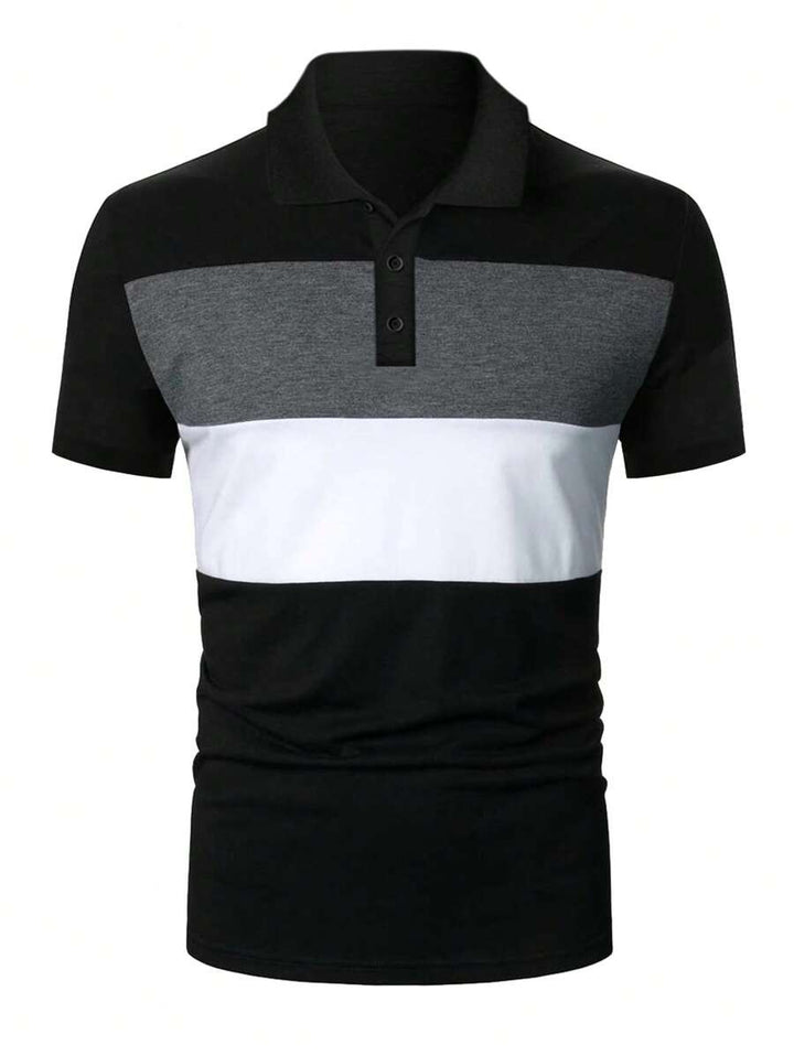 Tommy Casual Contrast Polo Shirt