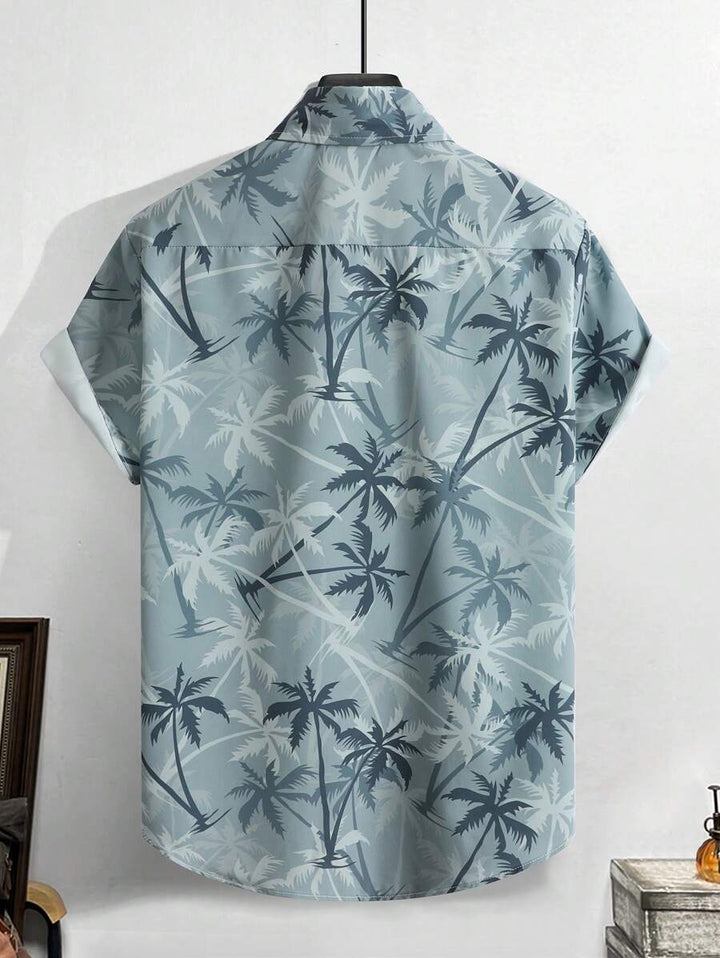 Thomas Tropical Short-Sleeve Beach Shirt for Men