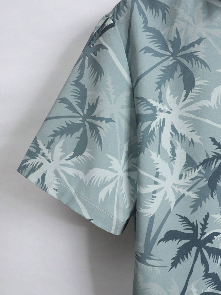 Thomas Tropical Short-Sleeve Beach Shirt for Men