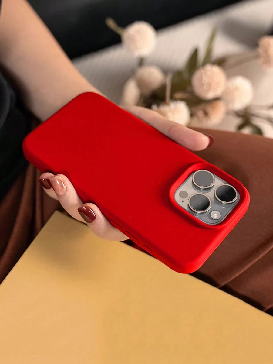 2.0mm Liquid Silicone Case – Full Protection for iPhone 11–16 Pro Max & Galaxy S22–S25 Series
