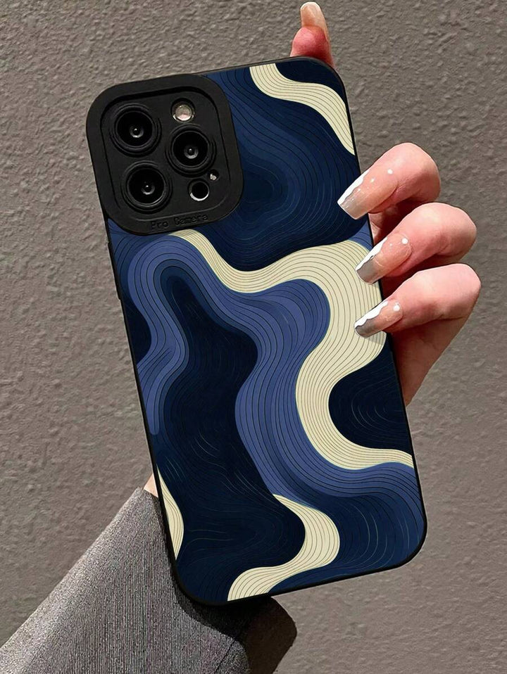 Precision-Cut Colorful Painted Anti-Drop Phone Case – Compatible with iPhone P11–P16 Series, XR, XS, SE2, 7/8G, and Galaxy Models