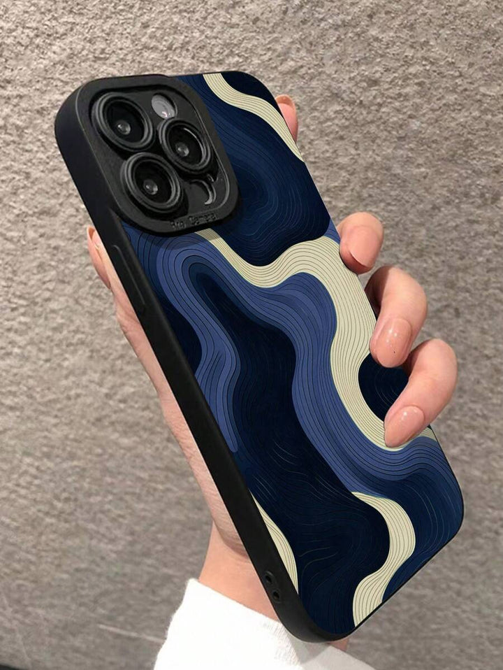 Precision-Cut Colorful Painted Anti-Drop Phone Case – Compatible with iPhone P11–P16 Series, XR, XS, SE2, 7/8G, and Galaxy Models