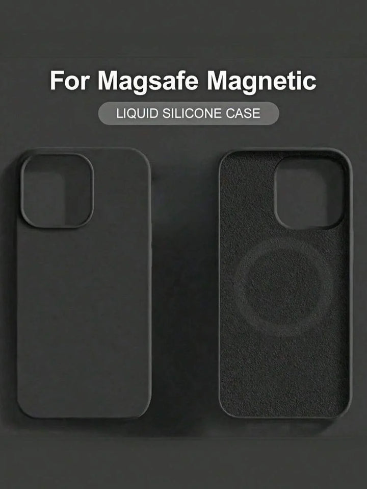 Shockproof Silicone Case – Anti-Fingerprint – Fits iPhone 12–16 Pro Max, S23 Ultra, Redmi Note 11 & OPPO
