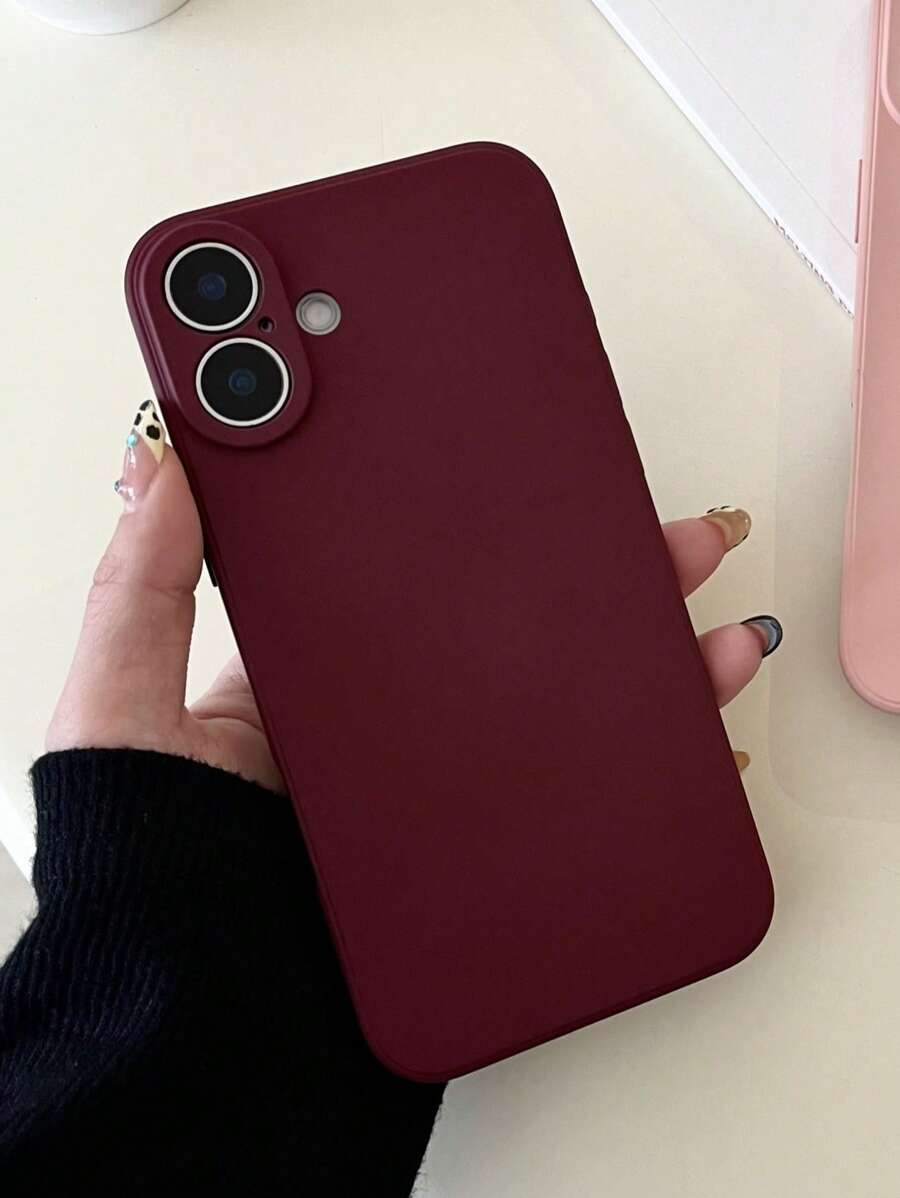 Shockproof Silicone Case – Anti-Fingerprint – Fits iPhone 12–16 Pro Max, S23 Ultra, Redmi Note 11 & OPPO