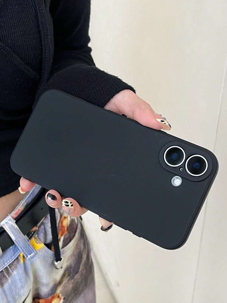 Shockproof Silicone Case – Anti-Fingerprint – Fits iPhone 12–16 Pro Max, S23 Ultra, Redmi Note 11 & OPPO