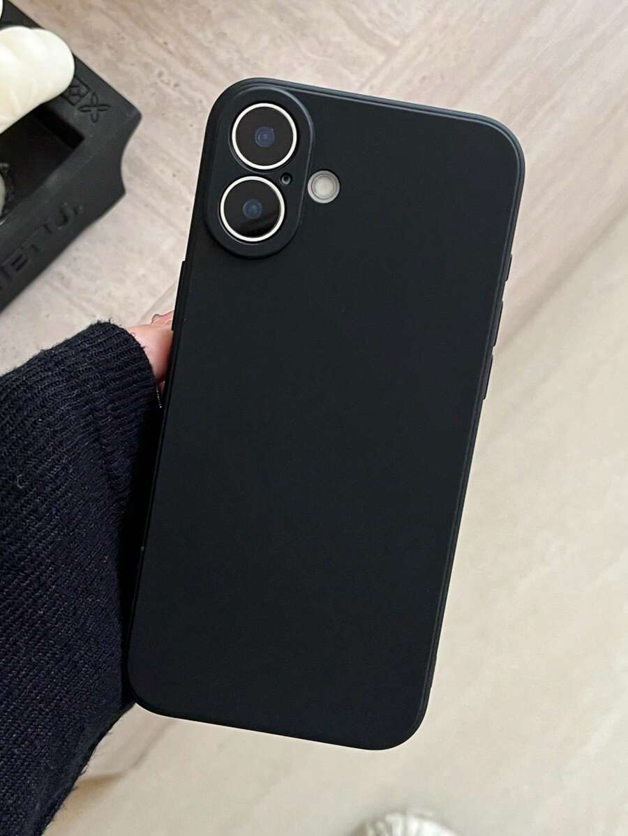 Shockproof Silicone Case – Anti-Fingerprint – Fits iPhone 12–16 Pro Max, S23 Ultra, Redmi Note 11 & OPPO