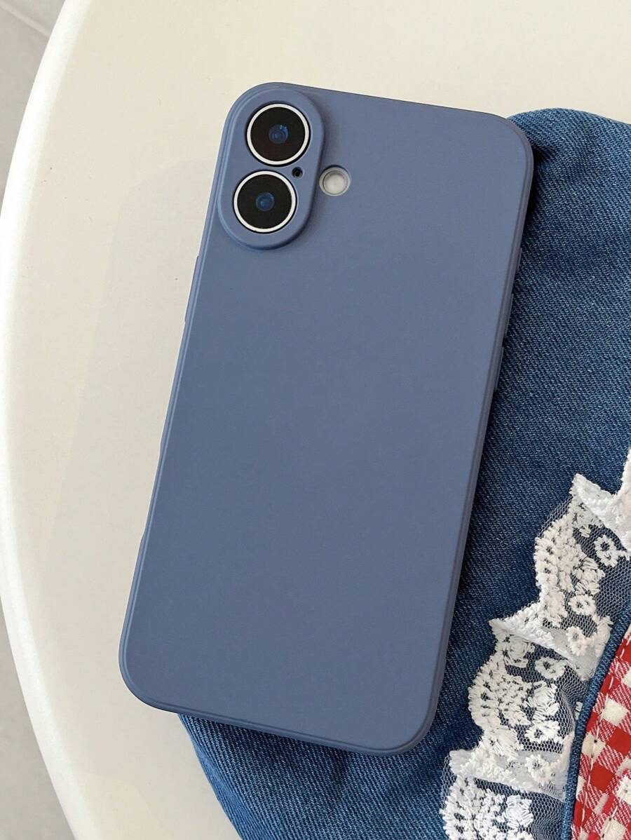 Shockproof Silicone Case – Anti-Fingerprint – Fits iPhone 12–16 Pro Max, S23 Ultra, Redmi Note 11 & OPPO