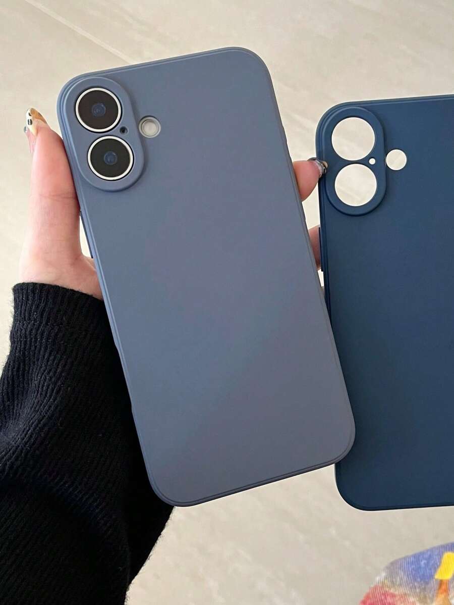 Shockproof Silicone Case – Anti-Fingerprint – Fits iPhone 12–16 Pro Max, S23 Ultra, Redmi Note 11 & OPPO