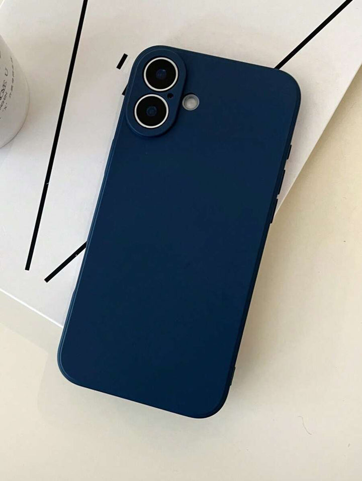 Shockproof Silicone Case – Anti-Fingerprint – Fits iPhone 12–16 Pro Max, S23 Ultra, Redmi Note 11 & OPPO