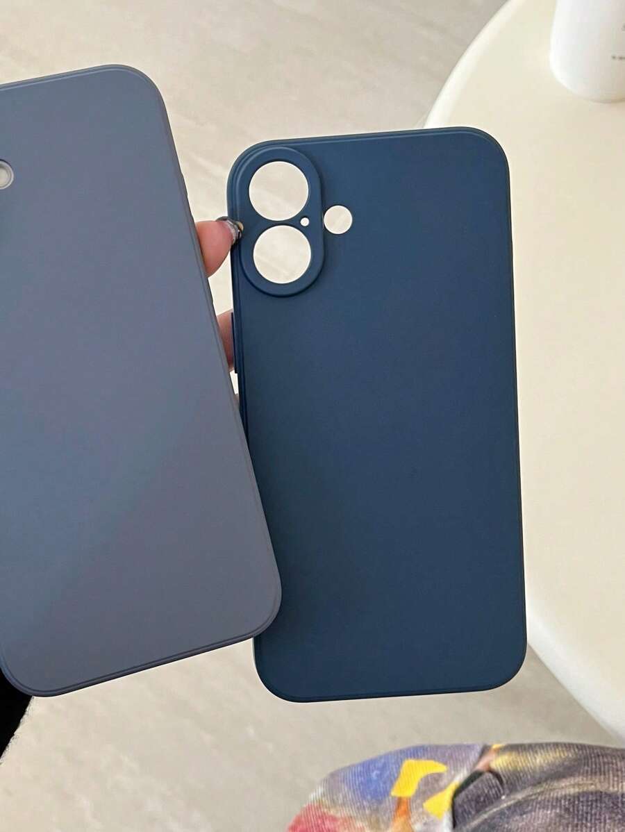 Shockproof Silicone Case – Anti-Fingerprint – Fits iPhone 12–16 Pro Max, S23 Ultra, Redmi Note 11 & OPPO