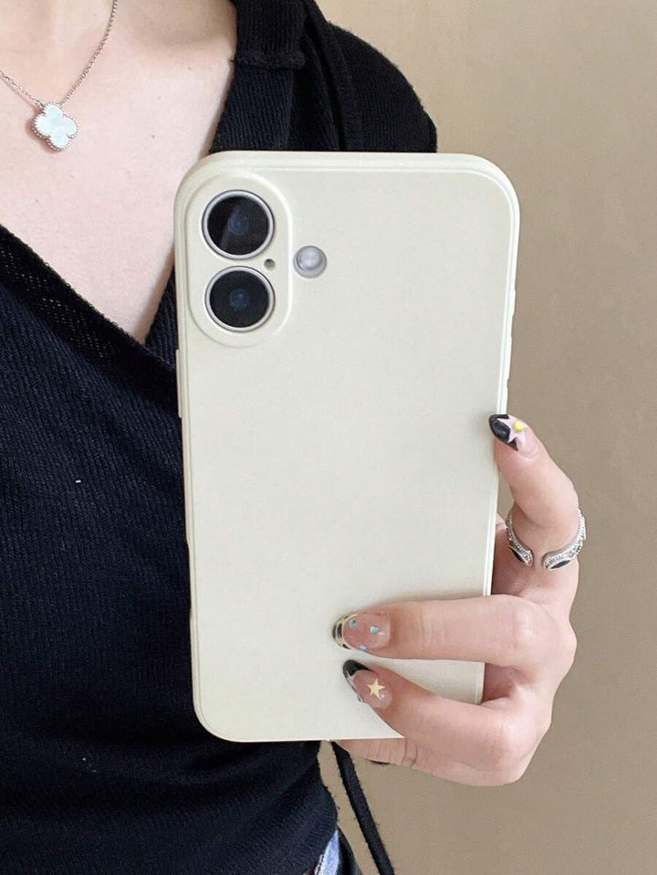 Shockproof Silicone Case – Anti-Fingerprint – Fits iPhone 12–16 Pro Max, S23 Ultra, Redmi Note 11 & OPPO