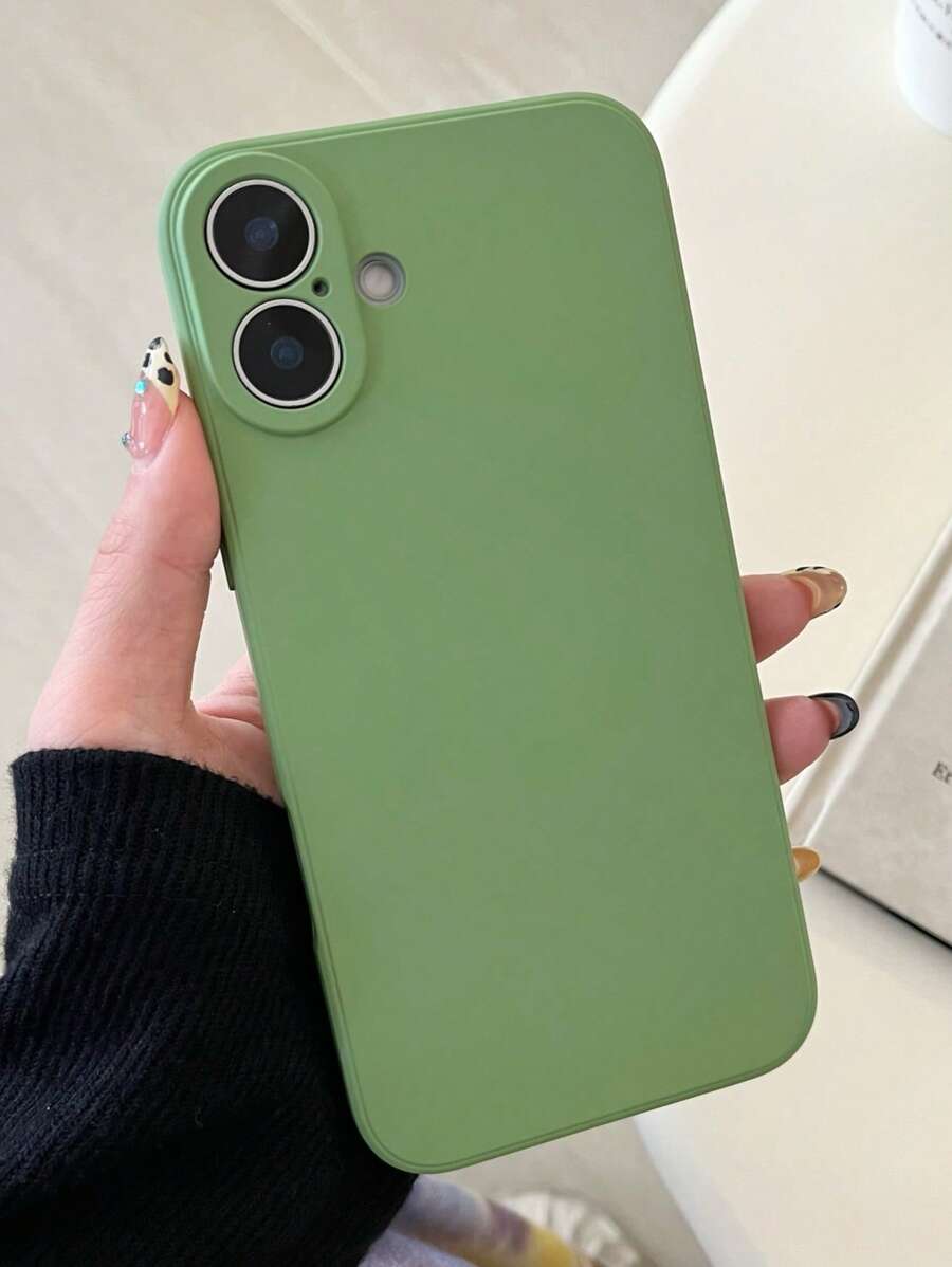 Shockproof Silicone Case – Anti-Fingerprint – Fits iPhone 12–16 Pro Max, S23 Ultra, Redmi Note 11 & OPPO