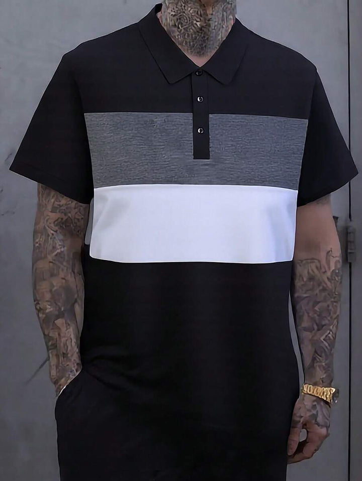 Tommy Casual Contrast Polo Shirt
