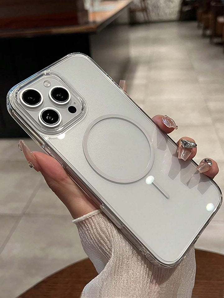 Simple Clear Acrylic Phone Case – Compatible with iPhone 7 to 16 Series (All Models)