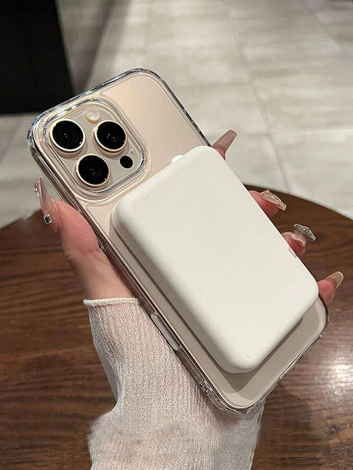Simple Clear Acrylic Phone Case – Compatible with iPhone 7 to 16 Series (All Models)