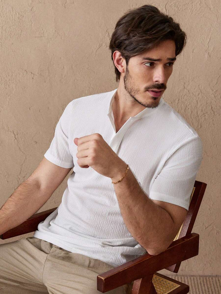 Dave Casual Knit Polo