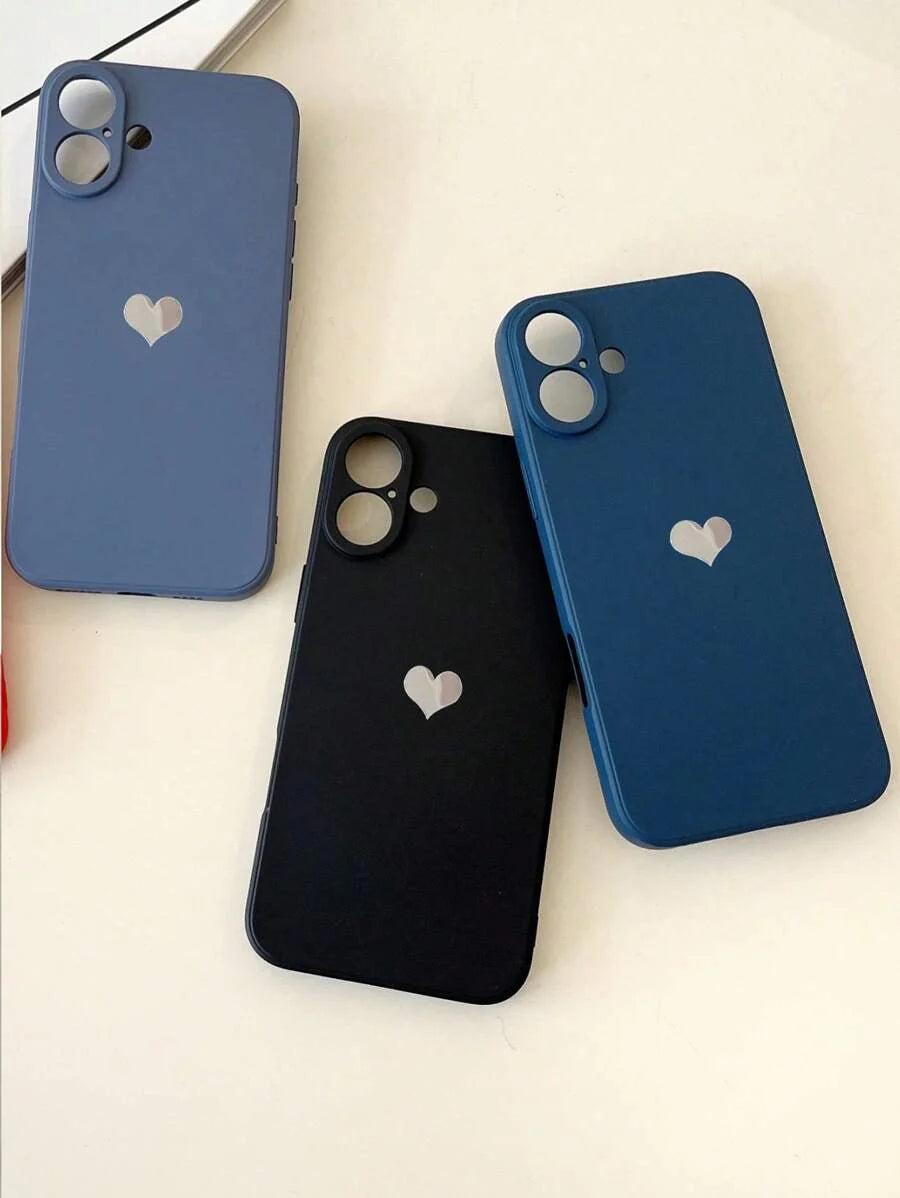 Shockproof Silicone Case – Anti-Fingerprint – Fits iPhone 12–16 Pro Max, S23 Ultra, Redmi Note 11 & OPPO
