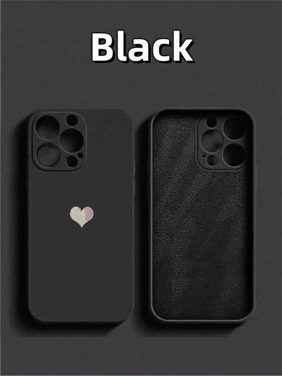 Shockproof Silicone Case – Anti-Fingerprint – Fits iPhone 12–16 Pro Max, S23 Ultra, Redmi Note 11 & OPPO