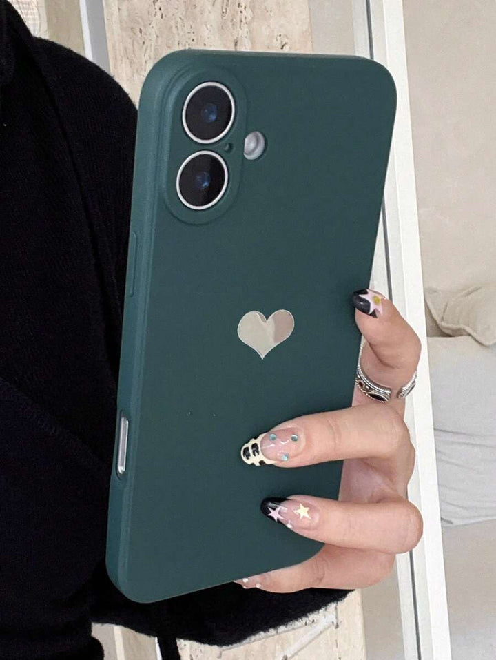 Shockproof Silicone Case – Anti-Fingerprint – Fits iPhone 12–16 Pro Max, S23 Ultra, Redmi Note 11 & OPPO