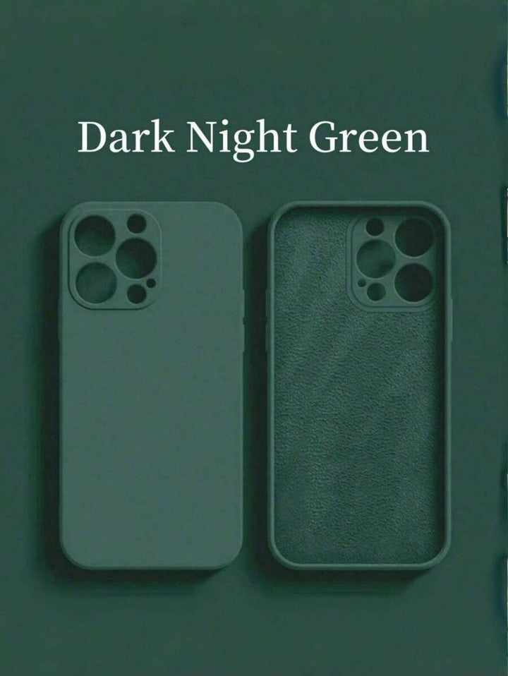 Shockproof Silicone Case – Anti-Fingerprint – Fits iPhone 12–16 Pro Max, S23 Ultra, Redmi Note 11 & OPPO