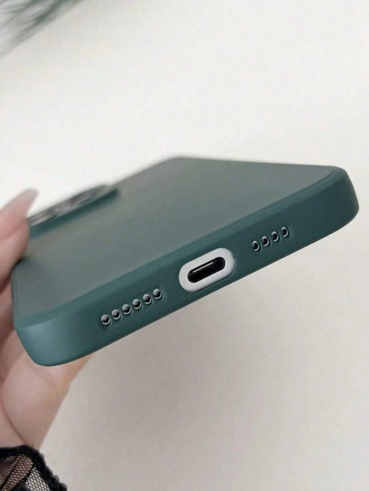 Shockproof Silicone Case – Anti-Fingerprint – Fits iPhone 12–16 Pro Max, S23 Ultra, Redmi Note 11 & OPPO