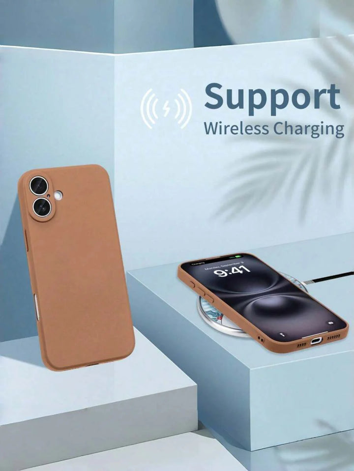 Shockproof Silicone Case – Anti-Fingerprint – Fits iPhone 12–16 Pro Max, S23 Ultra, Redmi Note 11 & OPPO
