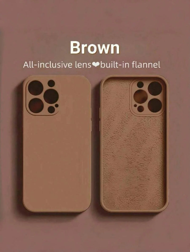 Shockproof Silicone Case – Anti-Fingerprint – Fits iPhone 12–16 Pro Max, S23 Ultra, Redmi Note 11 & OPPO