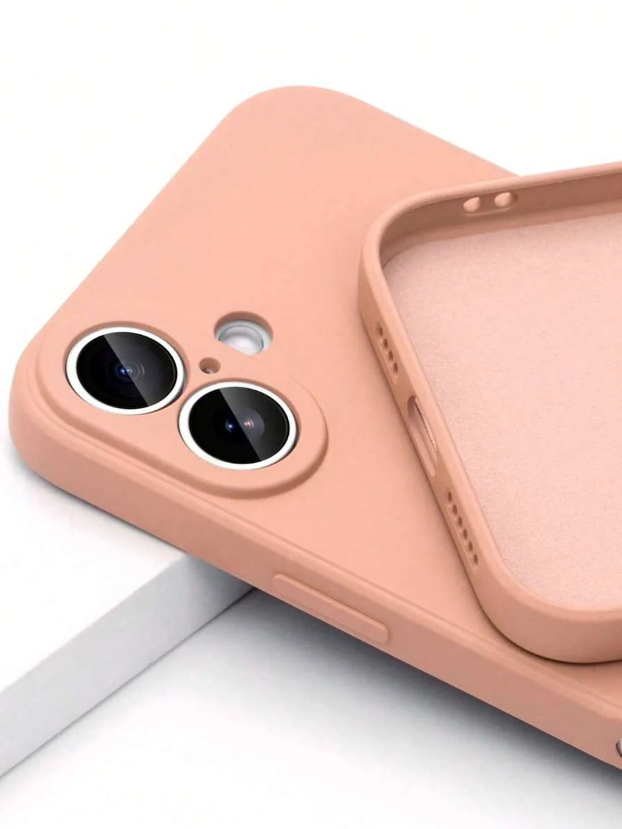 Shockproof Silicone Case – Anti-Fingerprint – Fits iPhone 12–16 Pro Max, S23 Ultra, Redmi Note 11 & OPPO