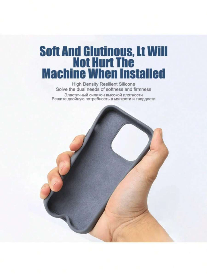 Premium Liquid Silicone Case – Shockproof Cover for iPhone 11–16 Pro Max