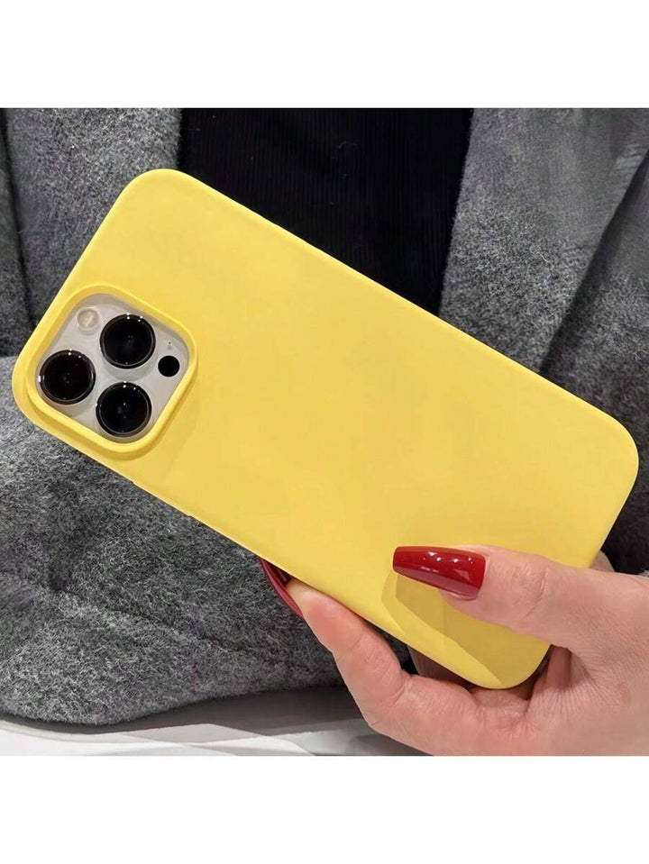 Premium Liquid Silicone Case – Shockproof Cover for iPhone 11–16 Pro Max