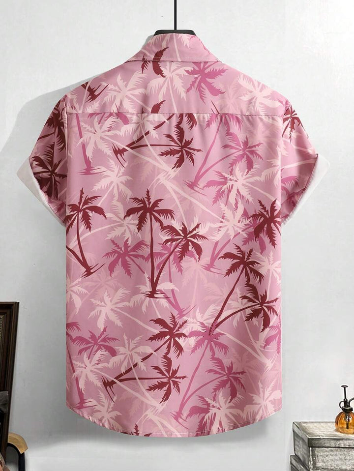 Thomas Tropical Short-Sleeve Beach Shirt for Men