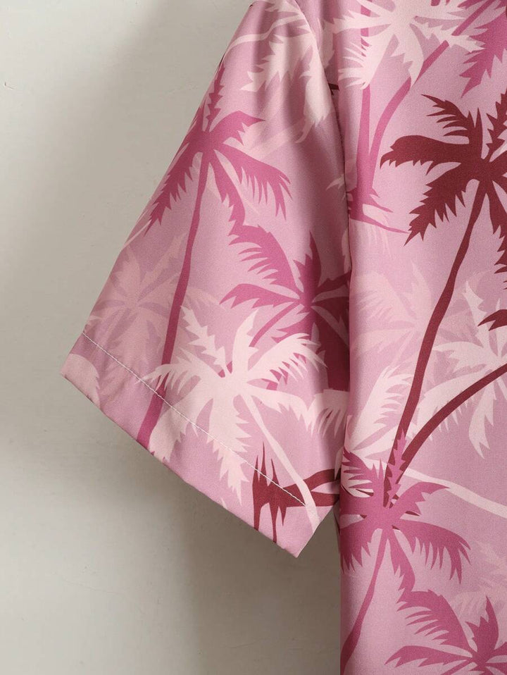 Thomas Tropical Short-Sleeve Beach Shirt for Men