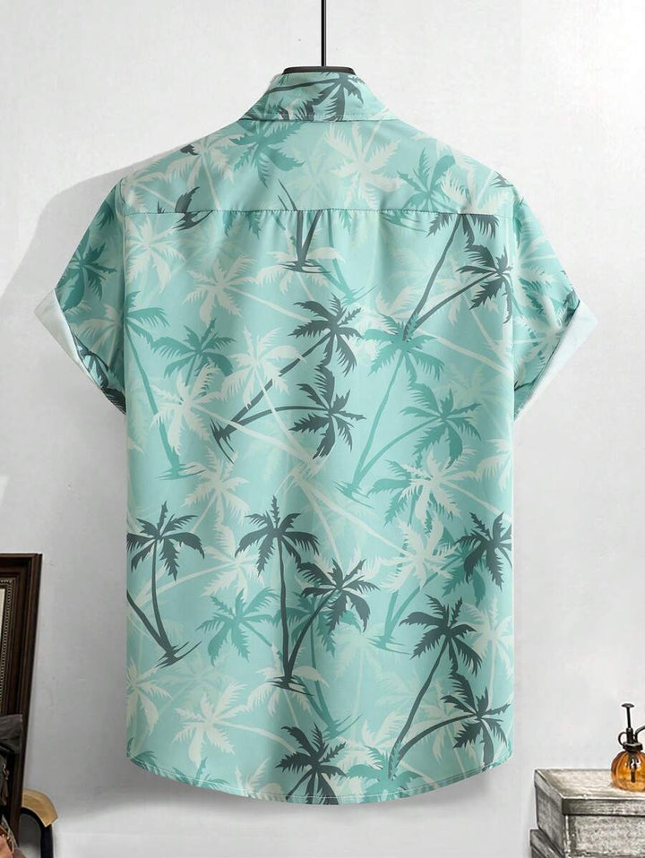 Thomas Tropical Short-Sleeve Beach Shirt for Men