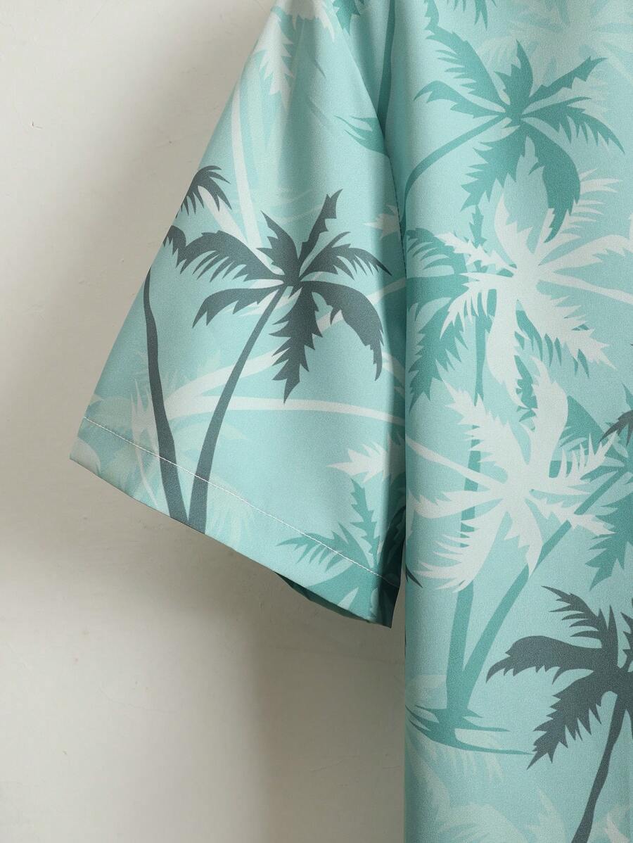 Thomas Tropical Short-Sleeve Beach Shirt for Men