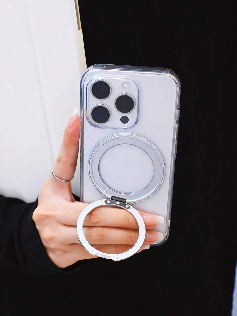 Simple Clear Acrylic Phone Case – Compatible with iPhone 7 to 16 Series (All Models)