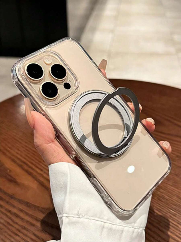 Simple Clear Acrylic Phone Case – Compatible with iPhone 7 to 16 Series (All Models)