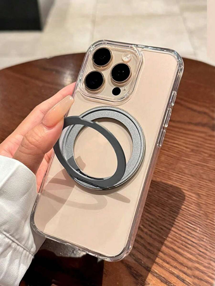 Simple Clear Acrylic Phone Case – Compatible with iPhone 7 to 16 Series (All Models)