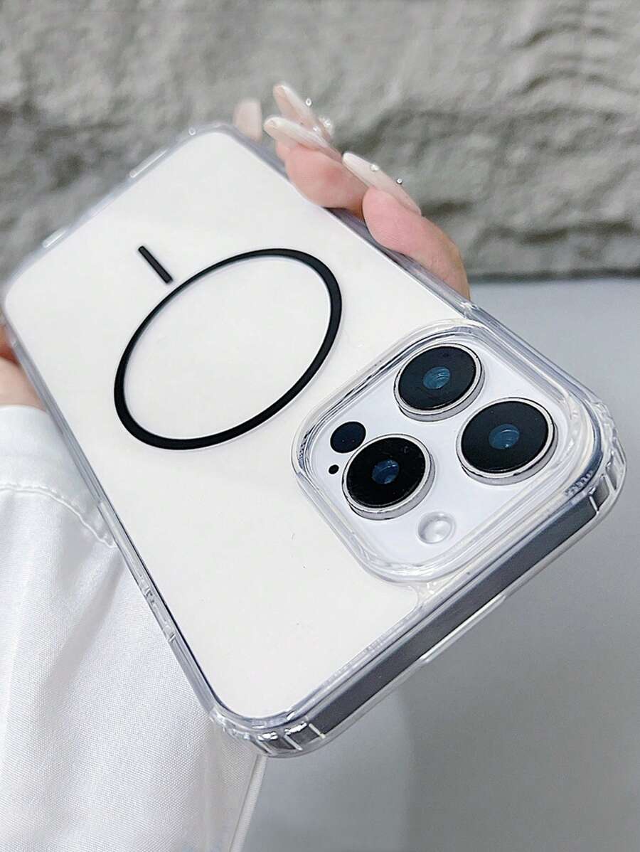 Simple Clear Acrylic Phone Case – Compatible with iPhone 7 to 16 Series (All Models)