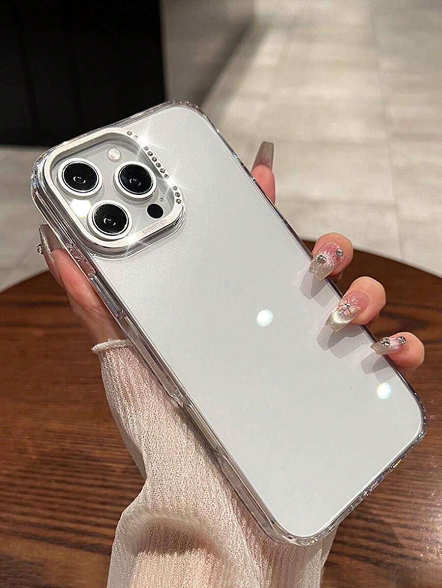 Simple Clear Acrylic Phone Case – Compatible with iPhone 7 to 16 Series (All Models)