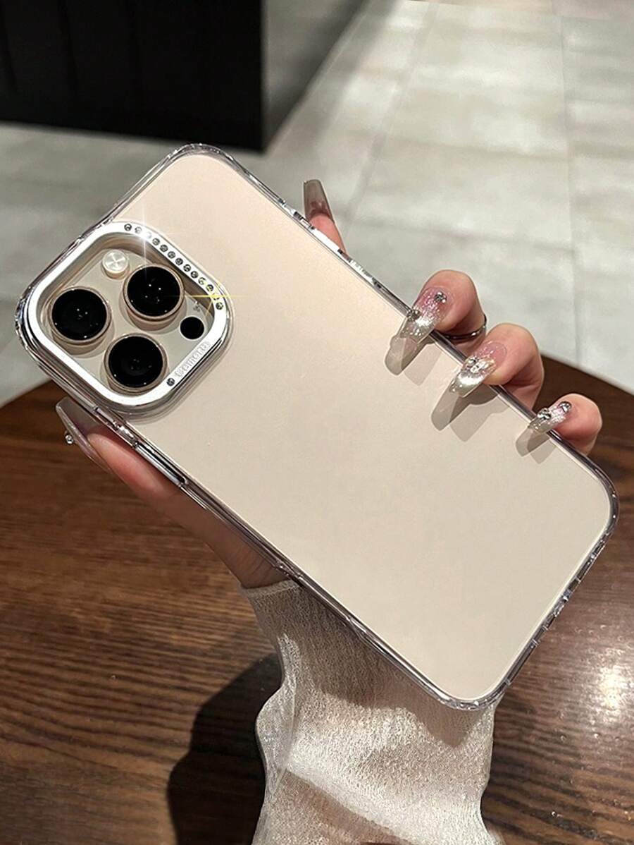 Simple Clear Acrylic Phone Case – Compatible with iPhone 7 to 16 Series (All Models)