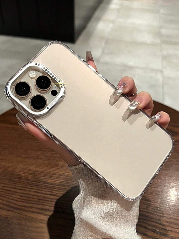 Simple Clear Acrylic Phone Case – Compatible with iPhone 7 to 16 Series (All Models)