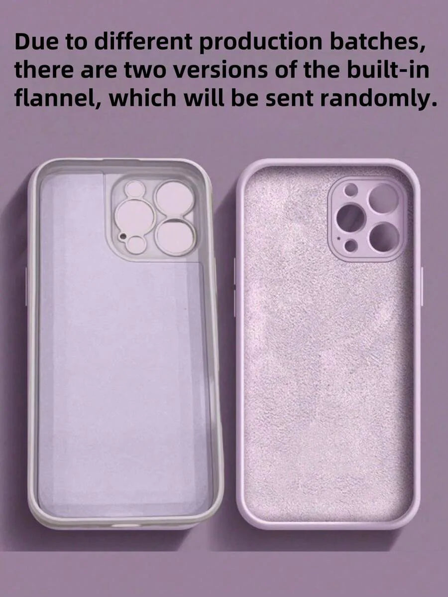 Shockproof Silicone Case – Anti-Fingerprint – Fits iPhone 12–16 Pro Max, S23 Ultra, Redmi Note 11 & OPPO