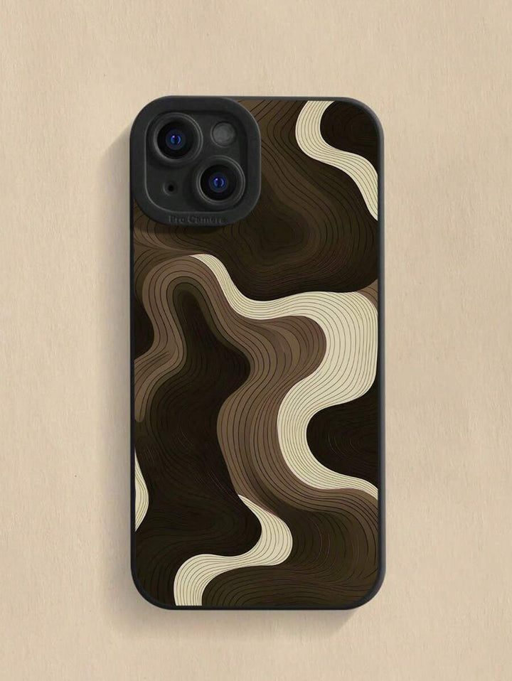 Precision-Cut Colorful Painted Anti-Drop Phone Case – Compatible with iPhone P11–P16 Series, XR, XS, SE2, 7/8G, and Galaxy Models